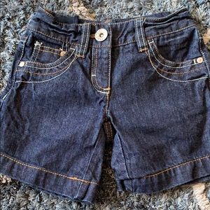 Denim girls shorts
